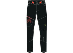 Karpos VAL VIOLA BIKE WINTER nohavice čierne/grenadína