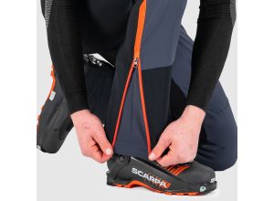 Karpos GRAND MONT SKIMO nohavice atrament/grenadína/čierne