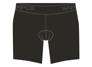 Karpos Pro-Tech Dámske Vnútorné Kraťasy čierne