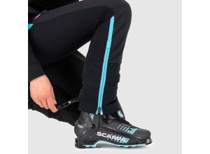 Karpos GRAND MONT SKIMO dámske nohavice čierne/tyrkysové