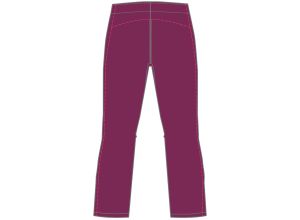 Karpos Fantasia Detské Nohavice čierne/ružové