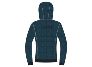 Karpos TOTOGA HEMP mikina so zipsom Sky Captain Melange