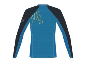 Karpos LAVAREDO dres s dlhým rukávom Indigo Bunting/Outer Space