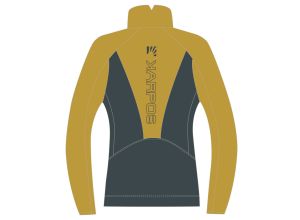 Karpos PIZZOCCO EVO flíska so zipsom Dark Slate/Lemon Curry