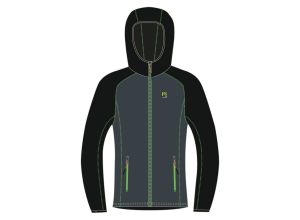 Karpos AMBRIZZOLA mikina so zipsom Ombre Blue/Black