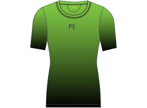 Karpos Verve Mesh Tričko čierne/zelené