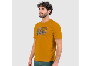 Karpos ANEMONE tričko zlatohnedé