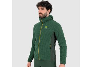 Karpos ROCCHETTA mikina flíska borovicová/tmavozelená