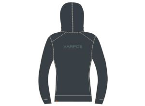 Karpos COPPOLO MERINO mikina so zipsom Ombre Blue