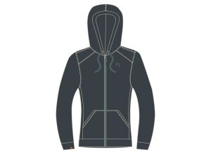 Karpos COPPOLO MERINO mikina so zipsom Ombre Blue