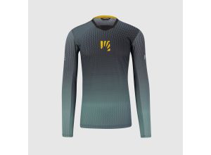 Karpos VAL DI DENTRO dres s dlhým rukávom Black/North Atlantic/Lemon Curry