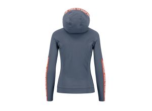 Karpos EASYFRIZZ dámska mikina so zipsom Vintage Indigo/Hot Coral