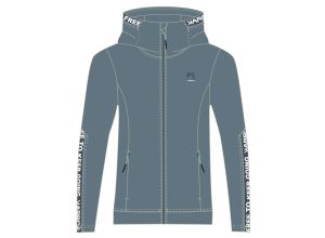 Karpos EASYFRIZZ dámska mikina so zipsom Spring Lake/Vintage Indigo