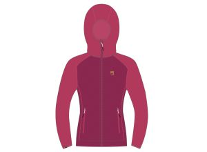 Karpos AMBRIZZOLA dámska mikina so zipsom Cherries Jubilee/Innuendo