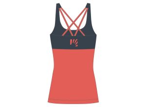 Karpos BULL EVO dámsky top Vintage Indigo/Hot Coral