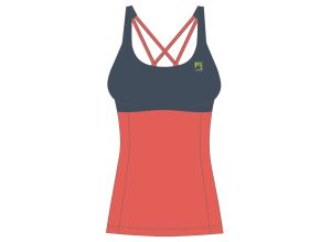 Karpos BULL EVO dámsky top Vintage Indigo/Hot Coral