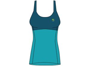 Karpos Bull Evo Dámsky Top tyrkysový/modrý