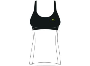 Karpos Bull Evo Dámsky Top biely/čierny