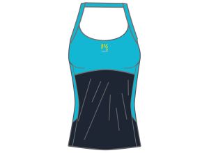 Karpos Easygoing Sun Dámsky Top tmavomodrý/tyrkysový