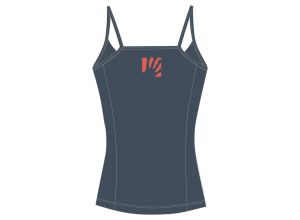 Karpos BULL SUN EVO dámsky top Vintage Indigo/Hot Coral