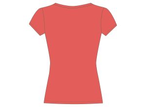 Karpos CROCUS dámske tričko Hot Coral