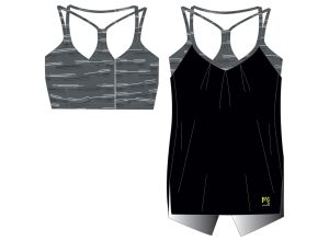 Karpos Pian Di Cengia Evo Dámske Tielko čierne/tmavosivé