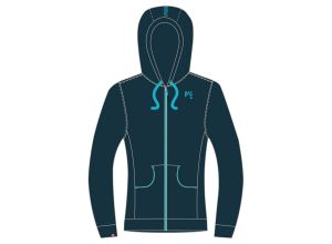 Karpos COPPOLO MERINO dámska mikina so zipsom Gibraltar Sea