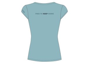 Karpos COPPOLO MERINO dámske tričko Aquamarine