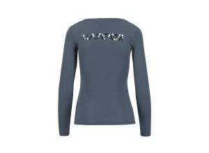 Karpos LOMA dámske tričko s dlhým rukávom Vintage Indigo/Black/White