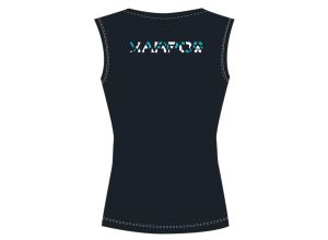 Karpos LOMA dámske tričko bez rukávov Sky Captain/Blue Atoll/White