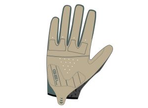 Karpos FEDERIA rukavice Dark Slate/North Atlantic/Lemon