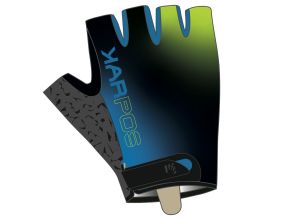 Karpos Federia Rukavice modré/čierne/zelené fluo