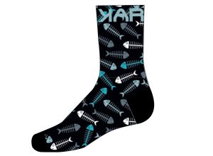 Karpos GREEN FIRE dámske ponožky Black/Ombre Blue/Aquamarine/Spring Lake/Atollo