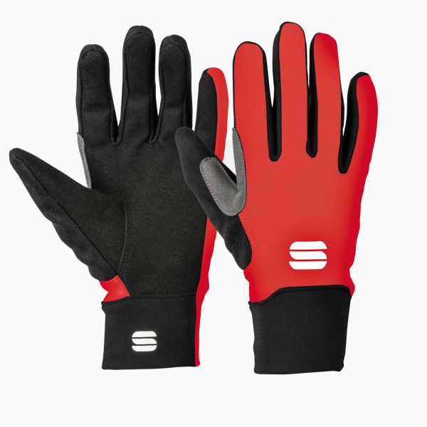 Sportful DETSKÉ SOFTSHELL RUKAVICE grepfruit