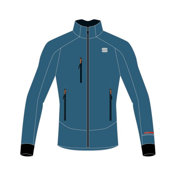 Sportful APEX bunda modrá matná