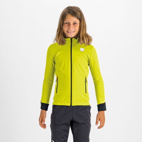 Sportful SQUADRA DETSKÁ bunda žltá/čierna