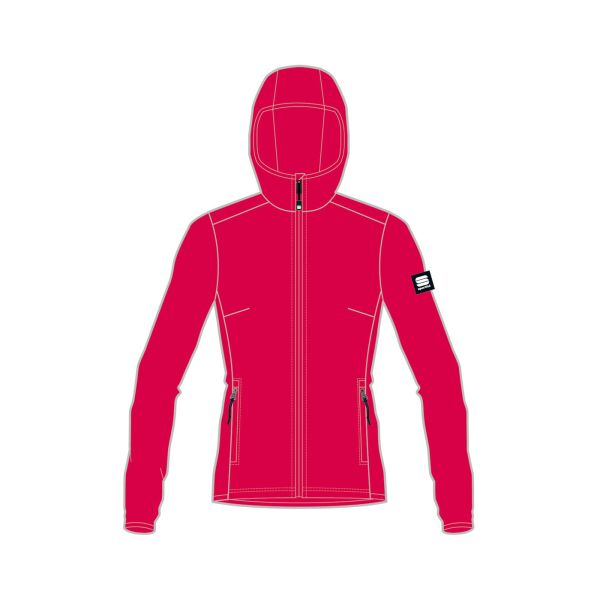 Sportful XPLORE LIGHT dámska bunda malinová