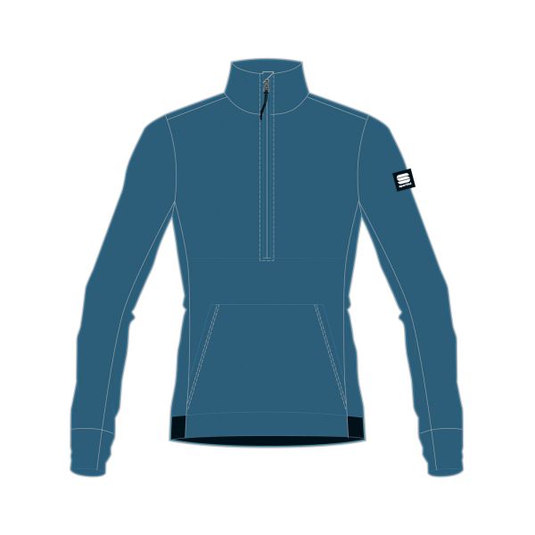 Sportful XPLORE dámska flisová bunda modrá matná