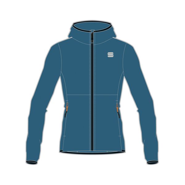 Sportful CARDIO dámska bunda modrá matná