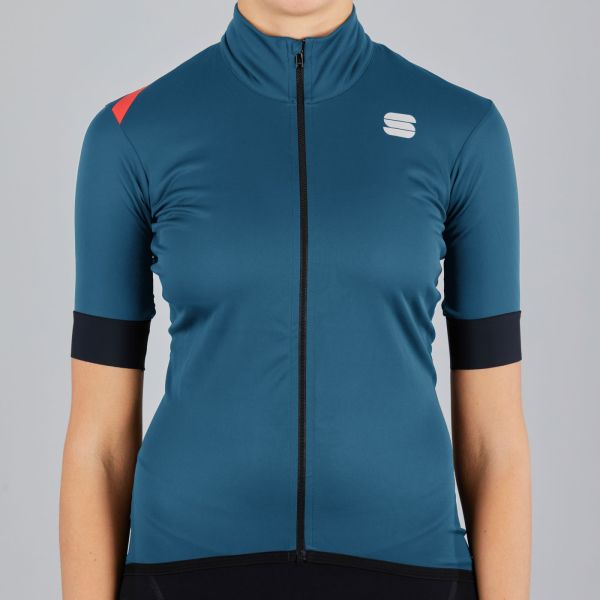 Sportful Fiandre Light NoRain dámska bunda s kr. rukávom  tmavomodrá