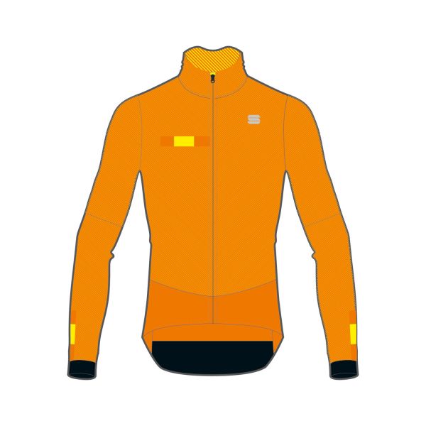 Sportful BODYFIT PRO bunda zlatá