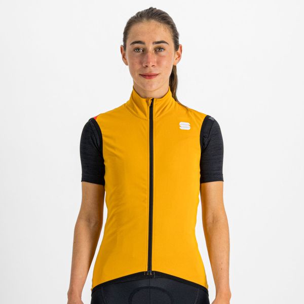 Sportful Fiandre Light Norain Dámska vesta zlatá