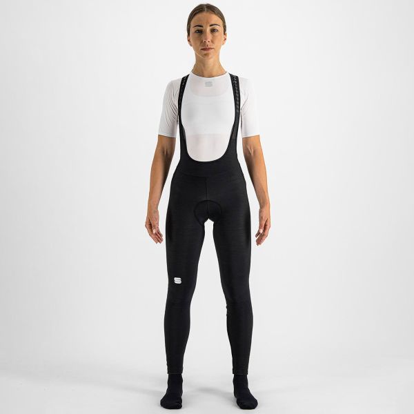 Sportful Classic dámske nohavice s trakmi čierne