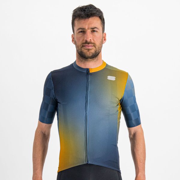 Sportful Rocket Dres modrý/zlatý dub