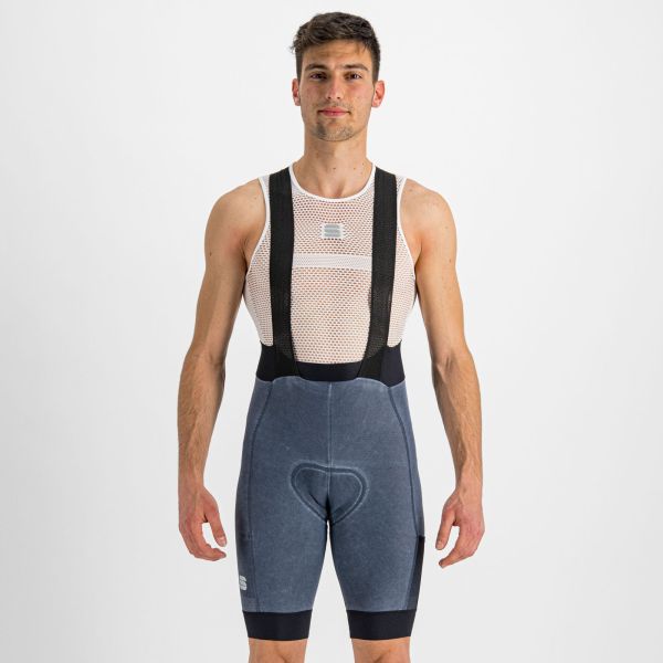 Sportful Indigo Supergiara Kraťasy s trakmi denim