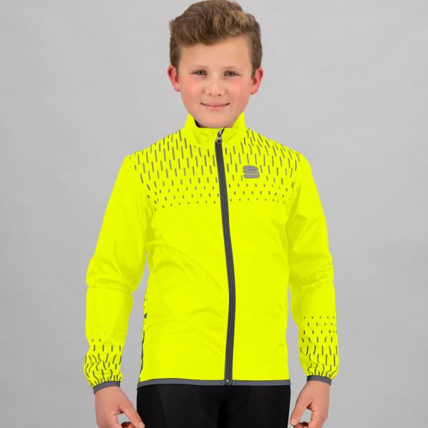 Sportful Kid Reflex bunda žltá fluo