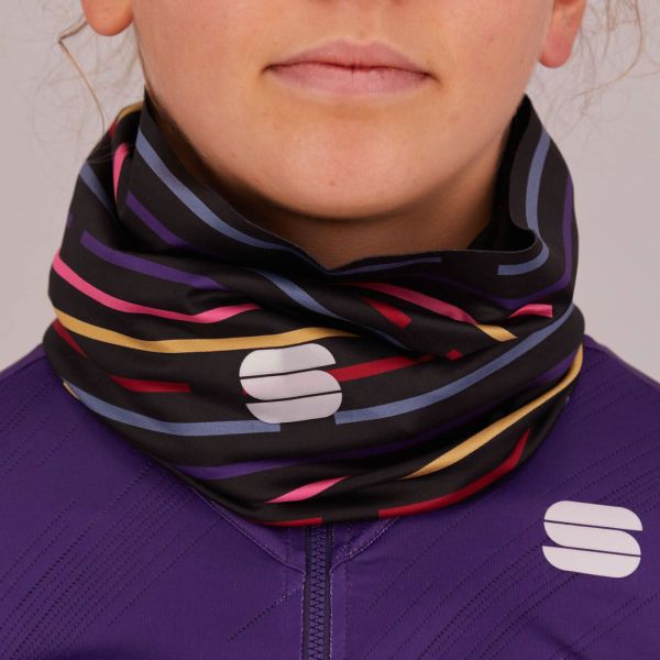 Sportful Vélodrome dámsky nákrčník čierny/multikolor