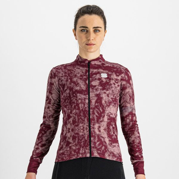Sportful ESCAPE SUPERGIARA THERMAL dámsky dres vínový/mauve