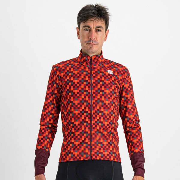 Sportful PIXEL bunda vínová