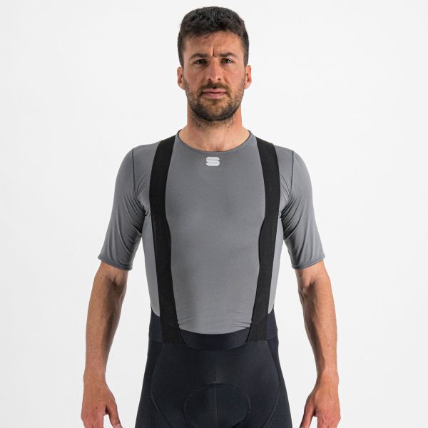 Sportful Midweight Layer Tričko sivé